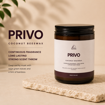 Privo Coconut Beeswax Candle