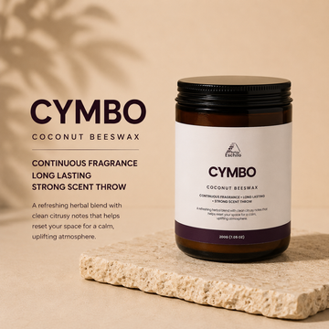 Cymbo Coconut Beeswax Candle