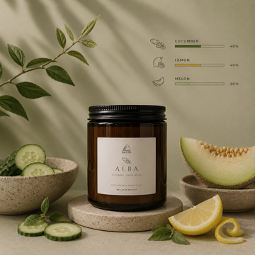 Alba Coconut Beeswax Candle