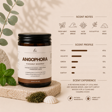 Angophora Coconut Beeswax Candle