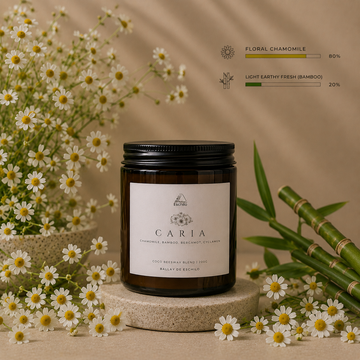 Caria Coconut Beeswax Candle