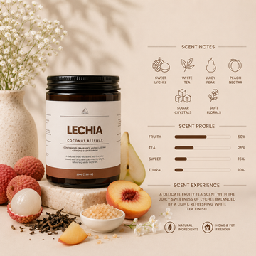 Lechia Coconut Beeswax Candle