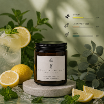 Squeeze The Day Coconut Beeswax Candle